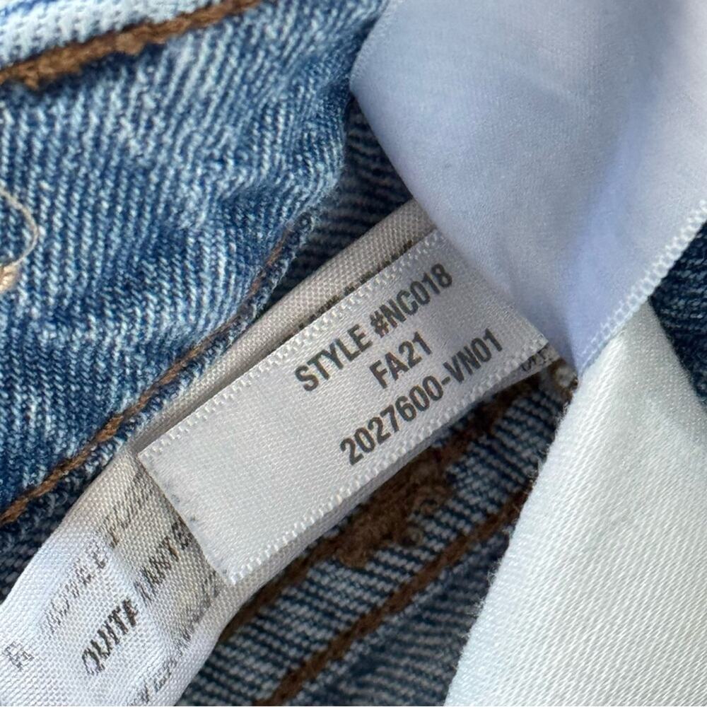 Madewell The Perfect Vintage Straight Jeans in Reinhart Wash Women’s Size 23 - Picture 11 of 13